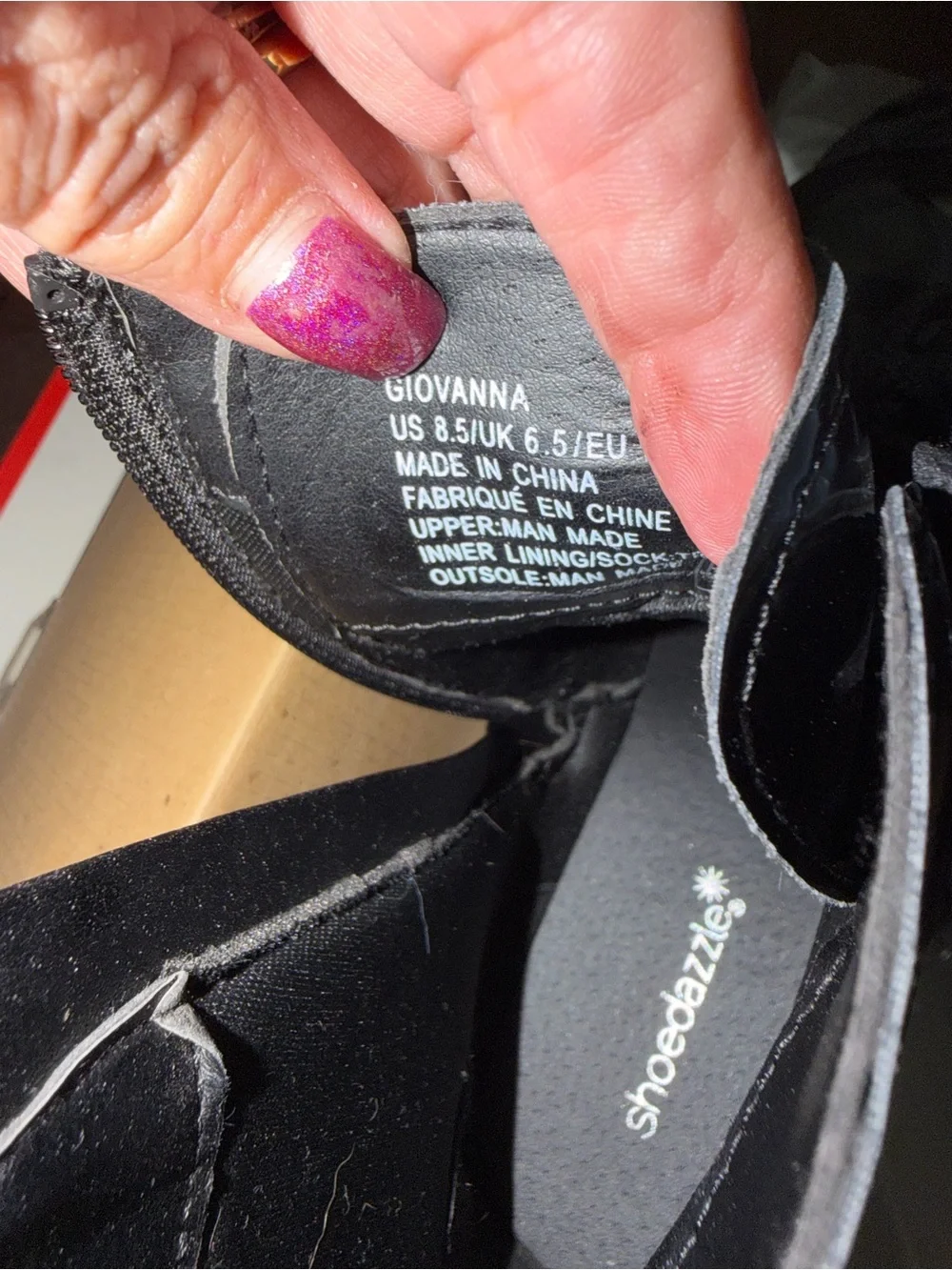 Black Giovanna Combat Boots